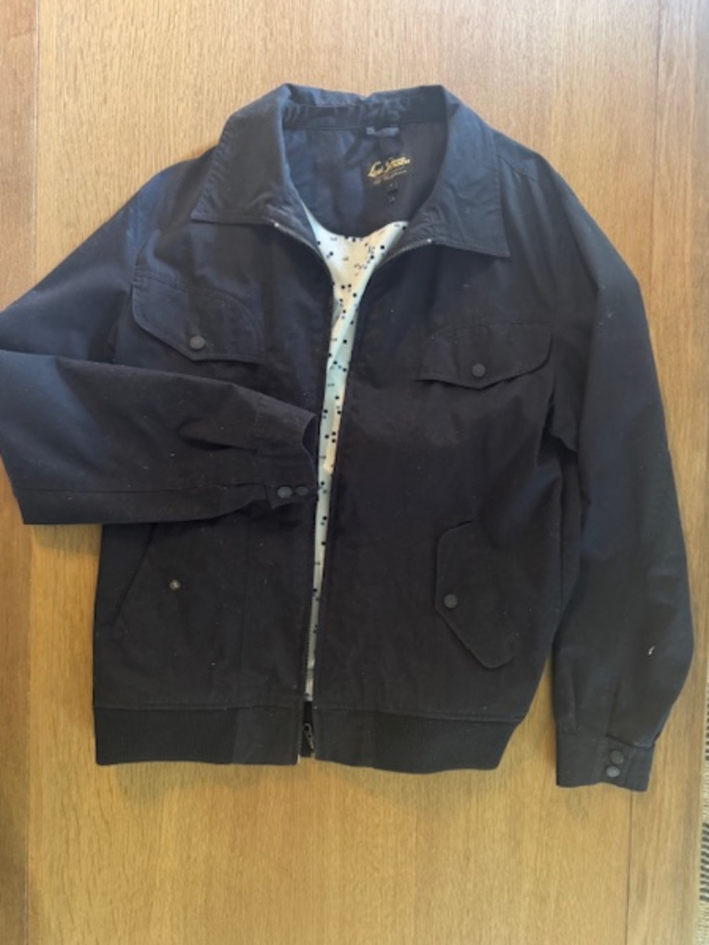 Vintage Levi's Canvas Jacket. Blue